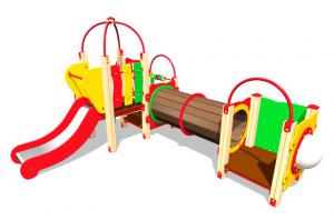 Детский игровой комплекс «Карликовый гиппопотам» изображение