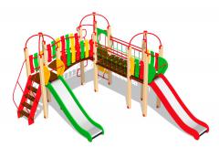 Детский игровой комплекс «Снежный барс» эскиз