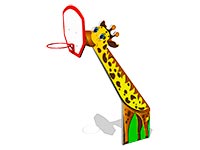 Новый вид стойки баскетбольной детской «Жираф»
