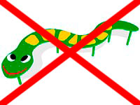 Бум детский «Забавный змей» — замена внешнего вида